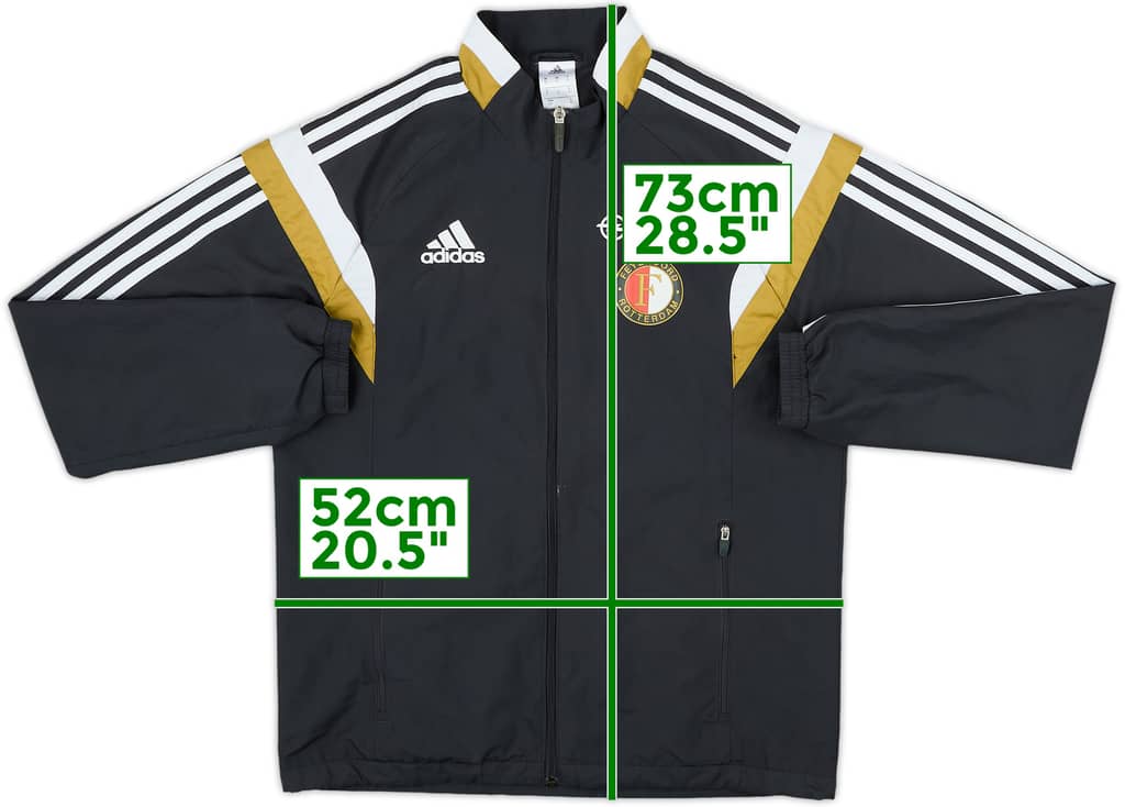 2014-15 Feyenoord adidas Track Jacket - 6/10 - (S)