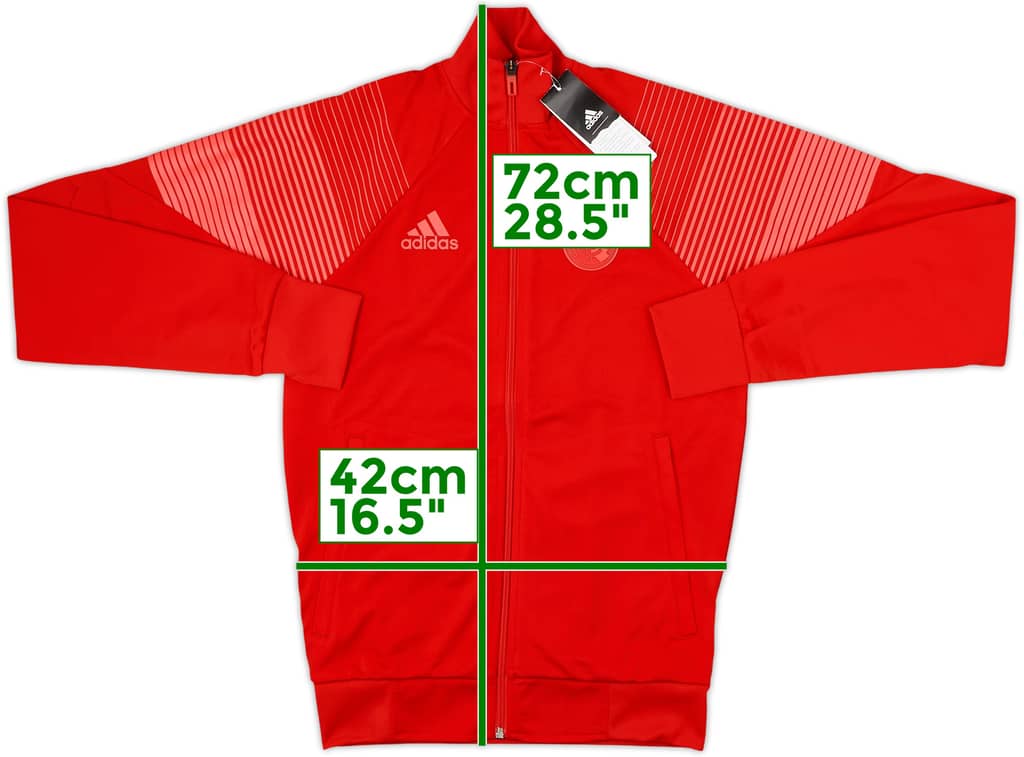 2018-19 Real Madrid adidas Track Jacket - 8/10 - (XS)