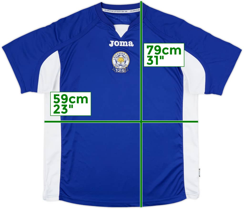 2009-10 Leicester '125 Years' Home Shirt - 9/10 - (XL)