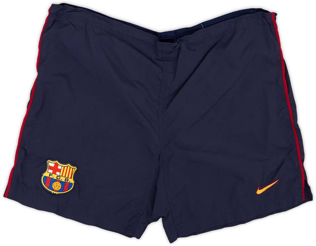 1999-00 Barcelona Away Shorts - 5/10 - (S)