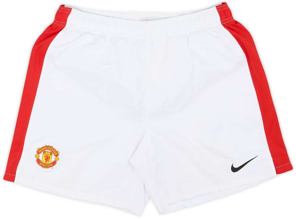 2009-10 Manchester United Home Shorts - 7/10 - (XL.Boys)