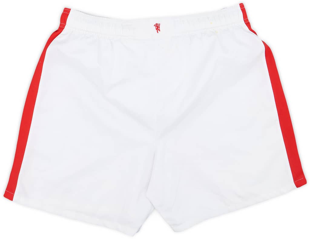 2009-10 Manchester United Home Shorts - 7/10 - (XL.Boys)