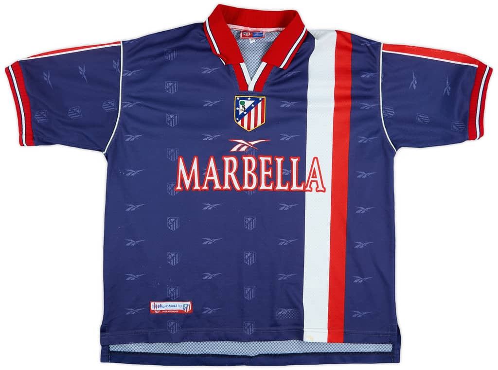 1998-99 Atletico Madrid Away Shirt - 8/10 - (XL)