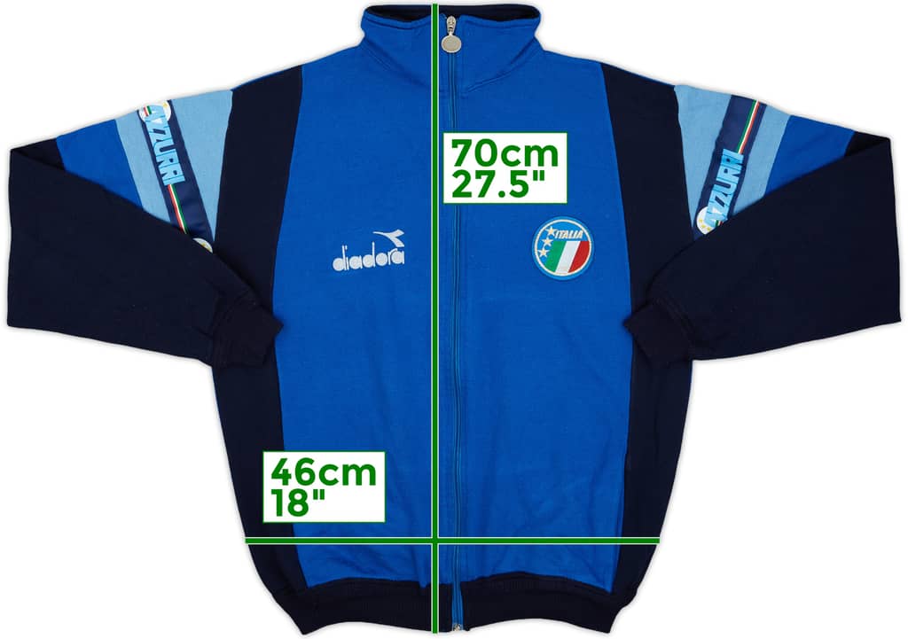 1990 Italy Diadora Track Jacket - 8/10 - (L)