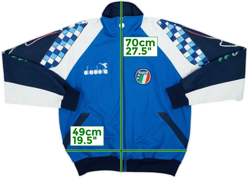 1990 Italy Diadora Track Jacket - 7/10 - (L)