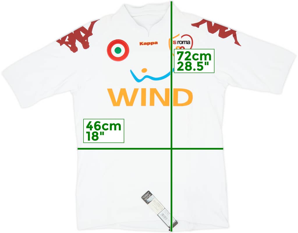 2007-08 Roma Away Shirt (L)