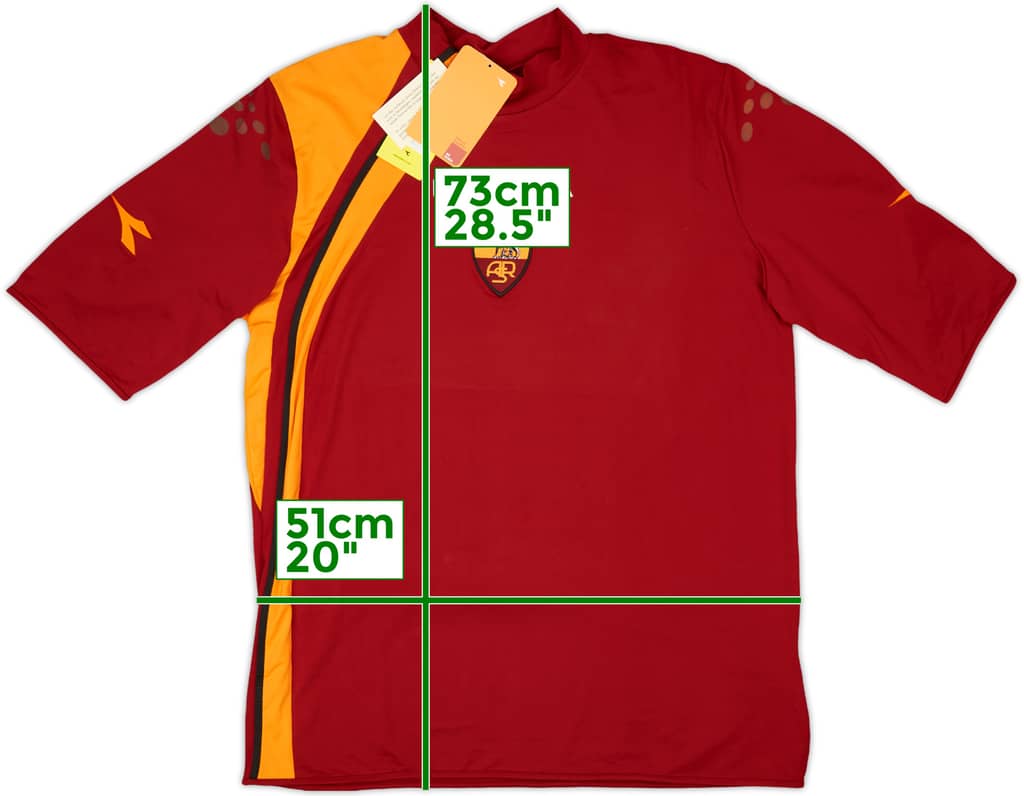 2005-06 Roma Home Shirt (XL)