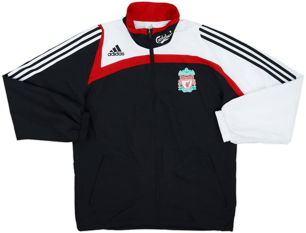 2007-08 Liverpool adidas Track Jacket - 7/10 - (M)