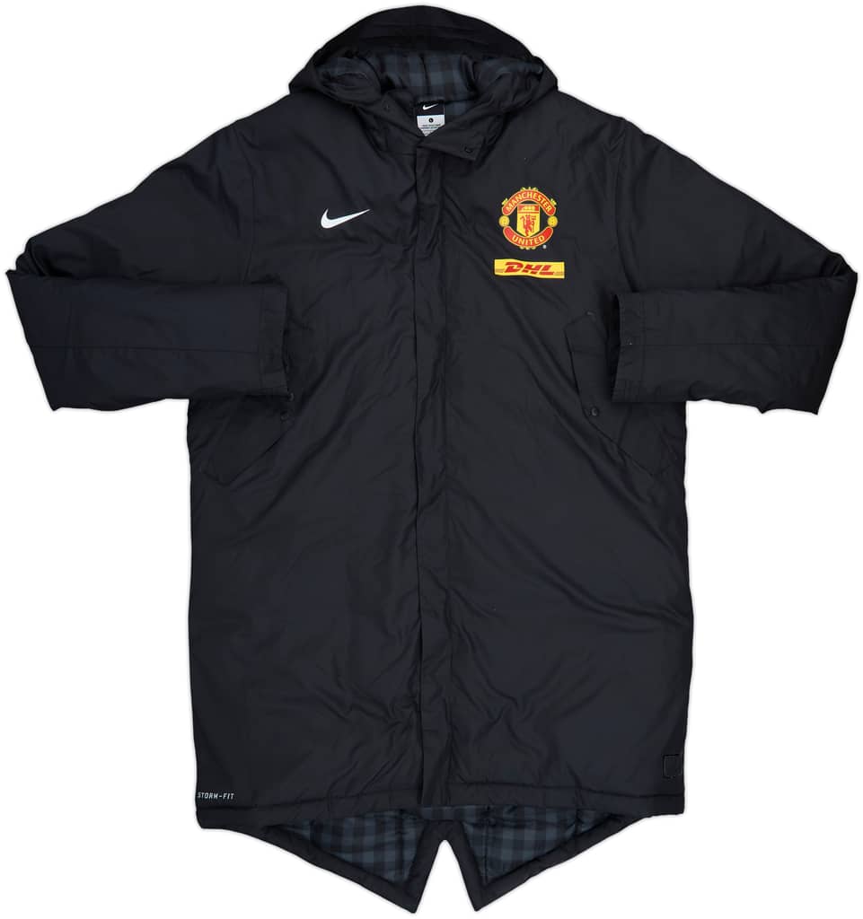 2012-13 Manchester United Nike Padded Bench Coat - 9/10 - (L)