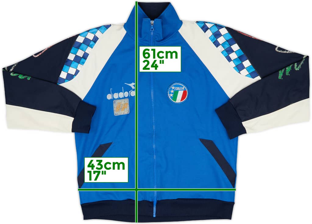 1990 Italy Diadora Track Jacket - 5/10 - (L)