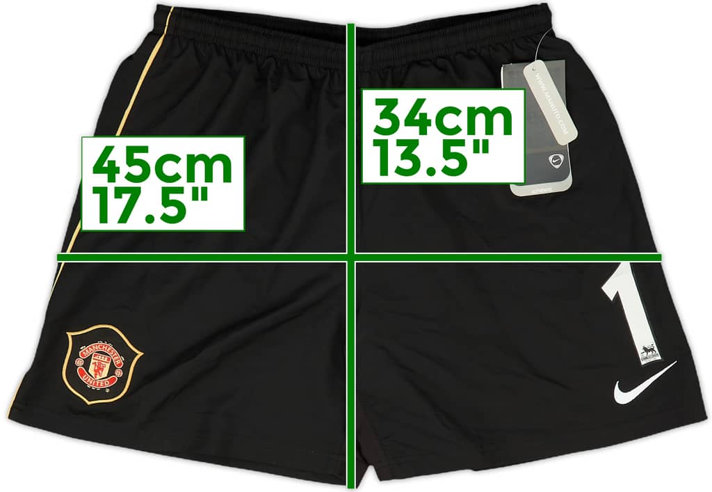 2006-07 Manchester United Away Shorts #1 (XL.Boys)