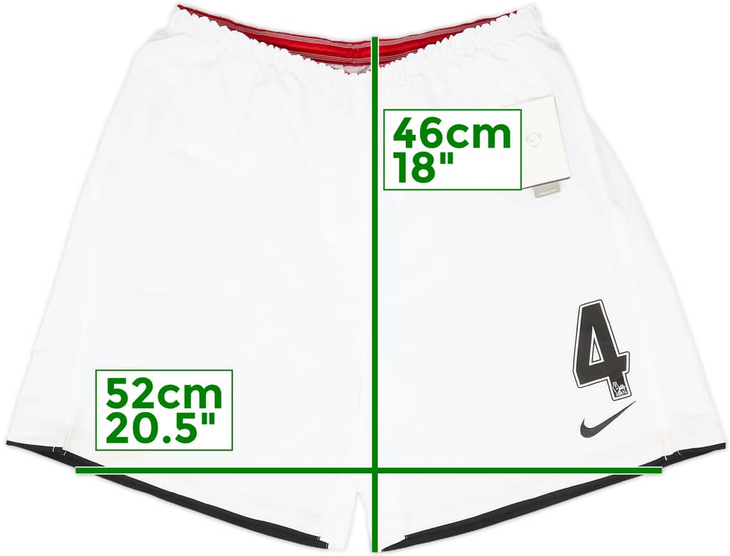 2007-09 Manchester United Home Shorts #4 (Hargreaves) (L)