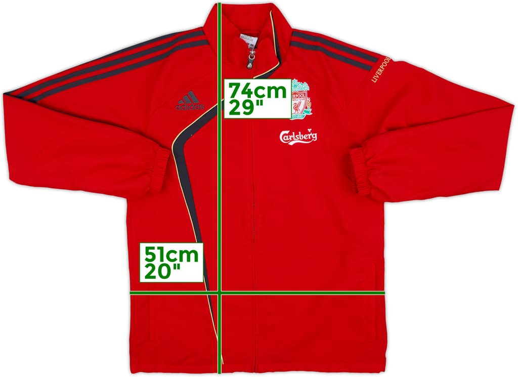 2009-10 Liverpool adidas Track Jacket - 10/10 - (S)