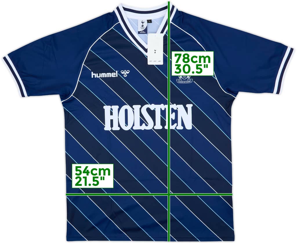 2010s Tottenham '1986-88 Away' Retro Shirt (L)