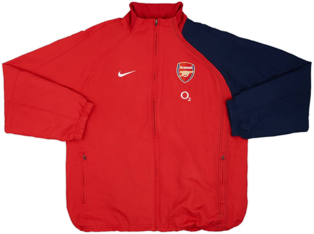 2004-05 Arsenal Nike Track Jacket - 8/10 - (L)