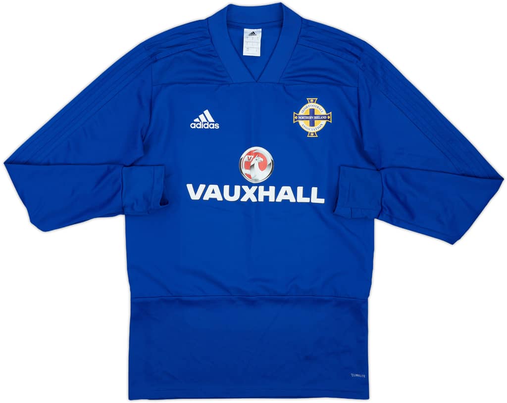 2017-18 Northern Ireland adidas Training Top - 8/10 - (S)