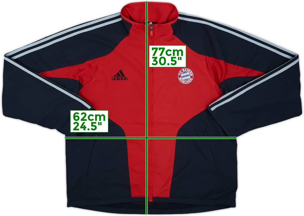 2004-05 Bayern Munich adidas Track Jacket - 8/10 - (L/XL)