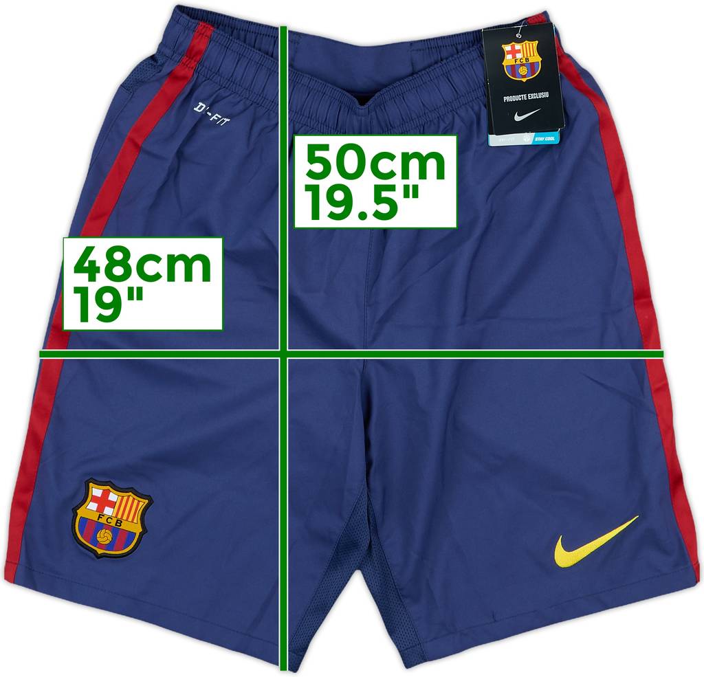 2012-13 Barcelona Home Shorts (S)