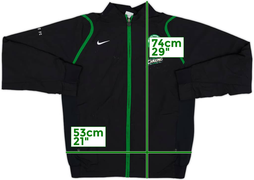 2006-07 Celtic Nike Track Jacket - 6/10 - (L)