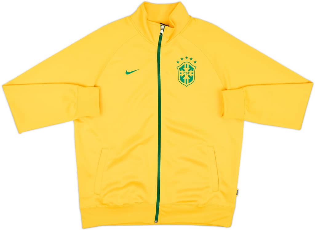 2014-15 Brazil Nike Track Jacket - 8/10 - (L)