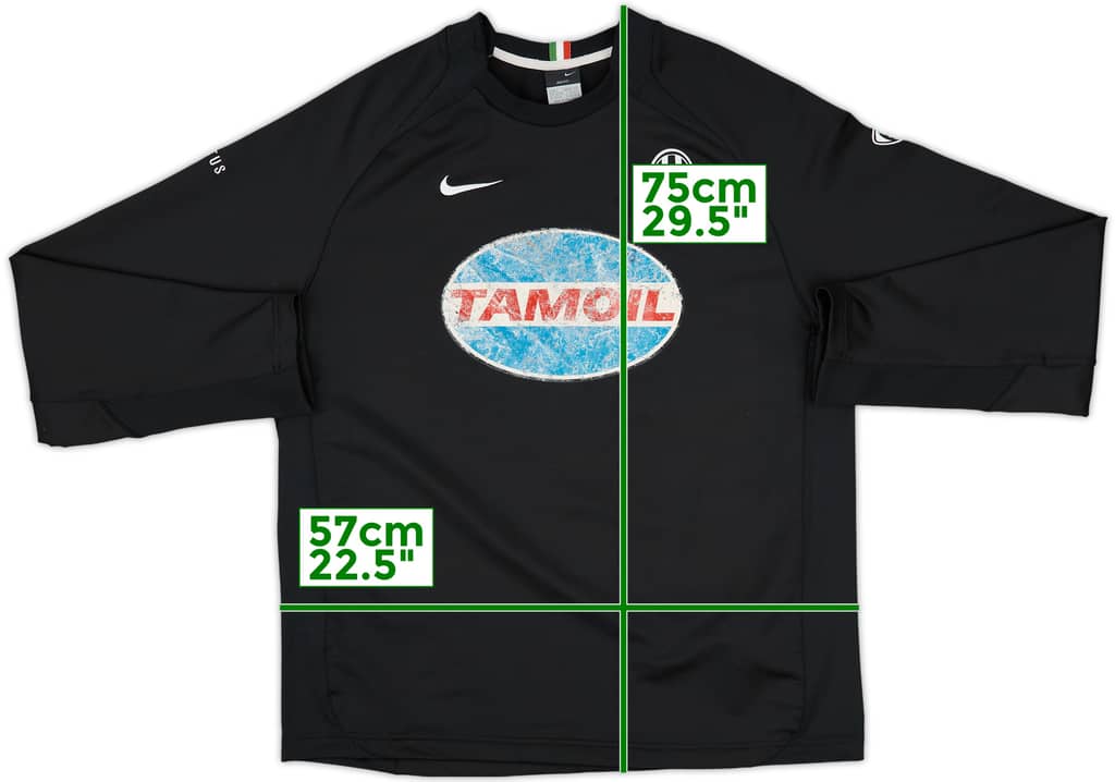 2005-06 Juventus Nike Sweat Top - 5/10 - (L)