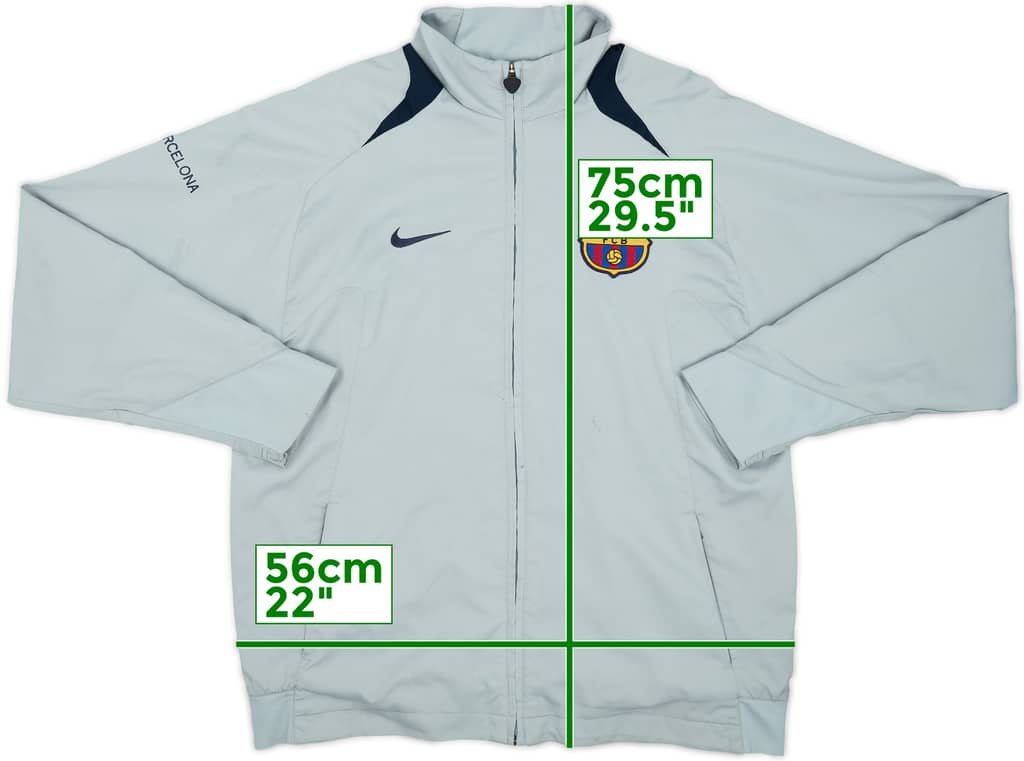 2005-06 Barcelona Nike Track Jacket - 6/10 - (L)