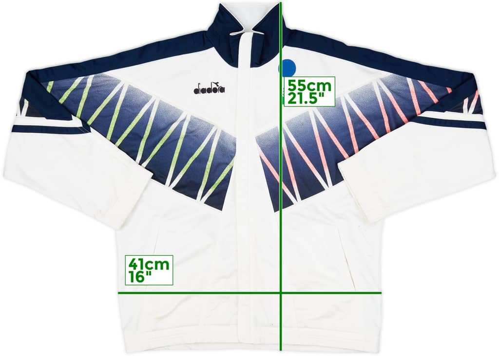 1994 Italy Diadora Track Jacket - 6/10 - (L)