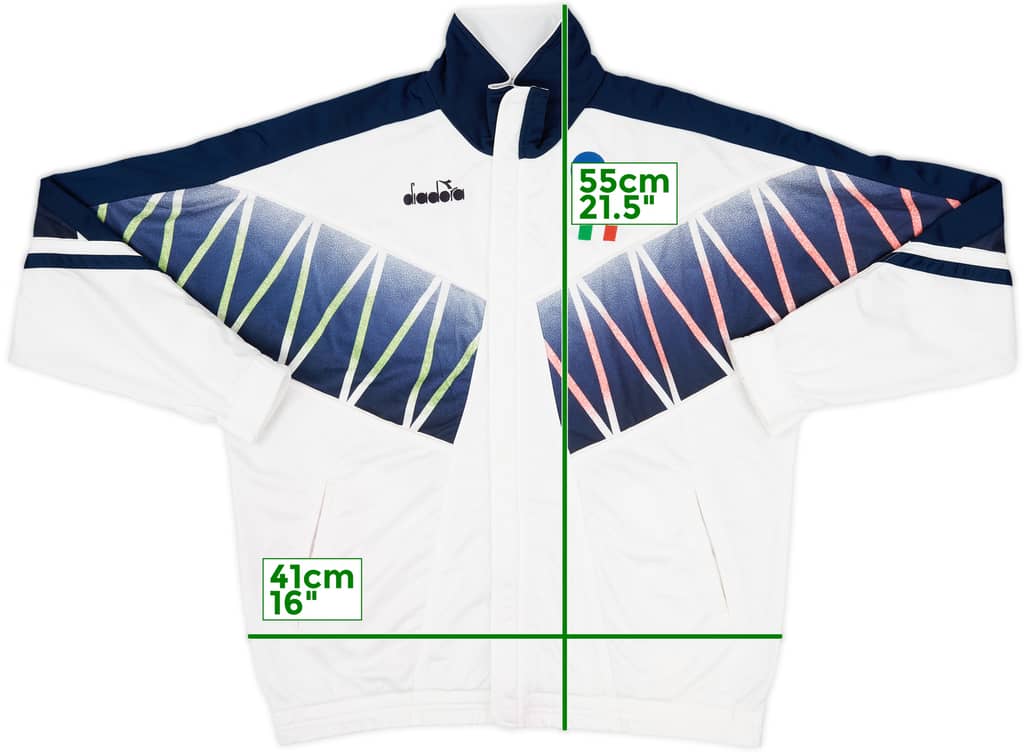 1994 Italy Diadora Track Jacket - 6/10 - (XL)
