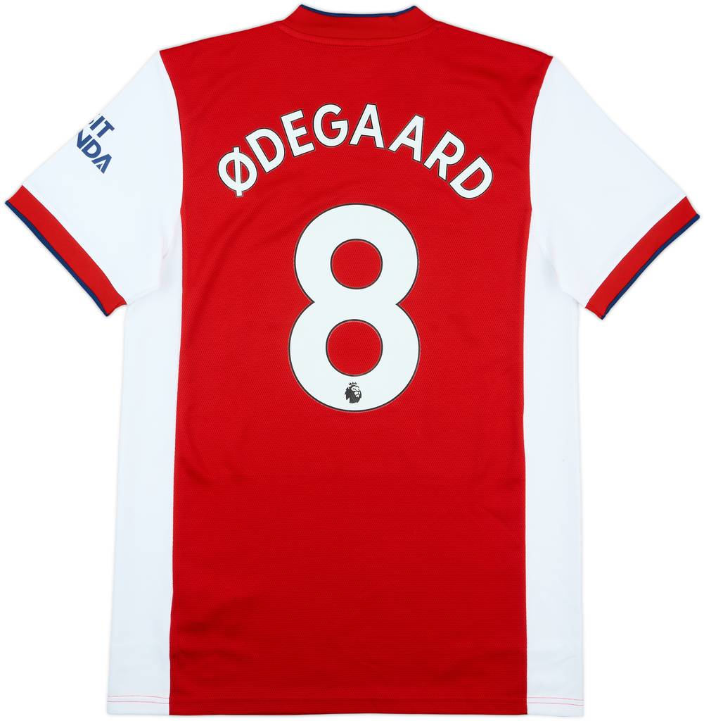 2021-22 Arsenal Home Shirt Odegaard #8 (M)