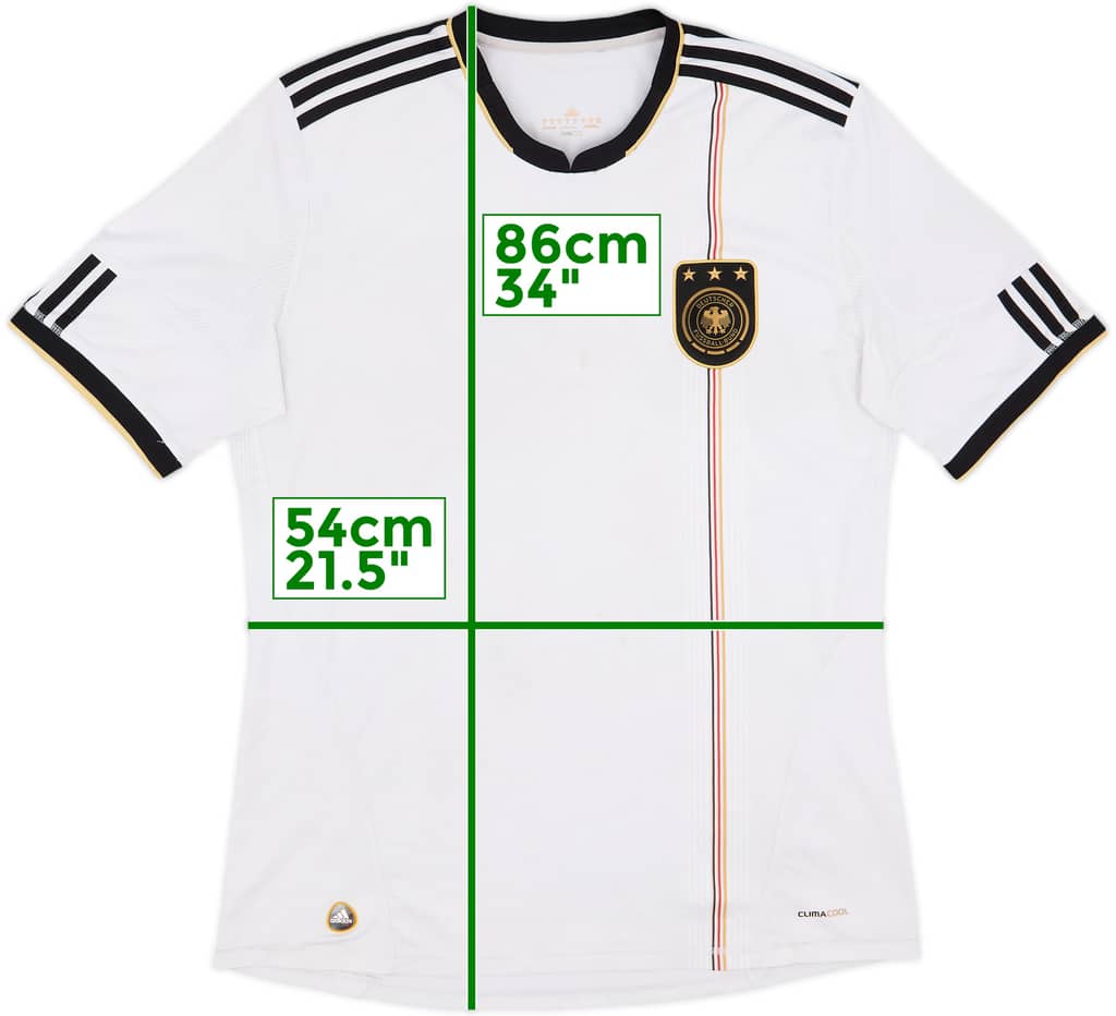 2010-11 Germany Home Shirt - 5/10 - (XL)