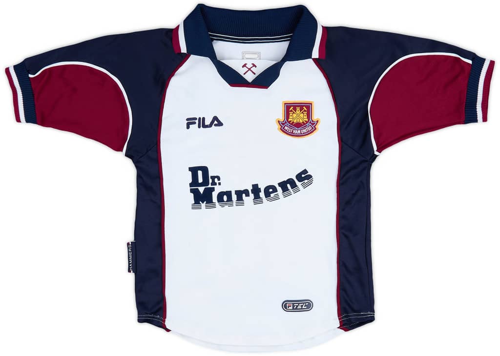 1999-01 West Ham Away Shirt Lampard #18 - 5/10 - (S.Boys)
