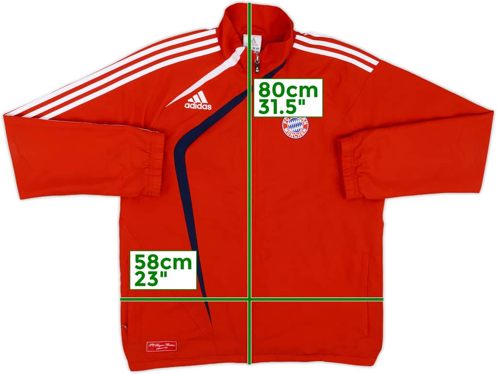 2009-10 Bayern Munich adidas Track Jacket - 8/10 - (M/L)