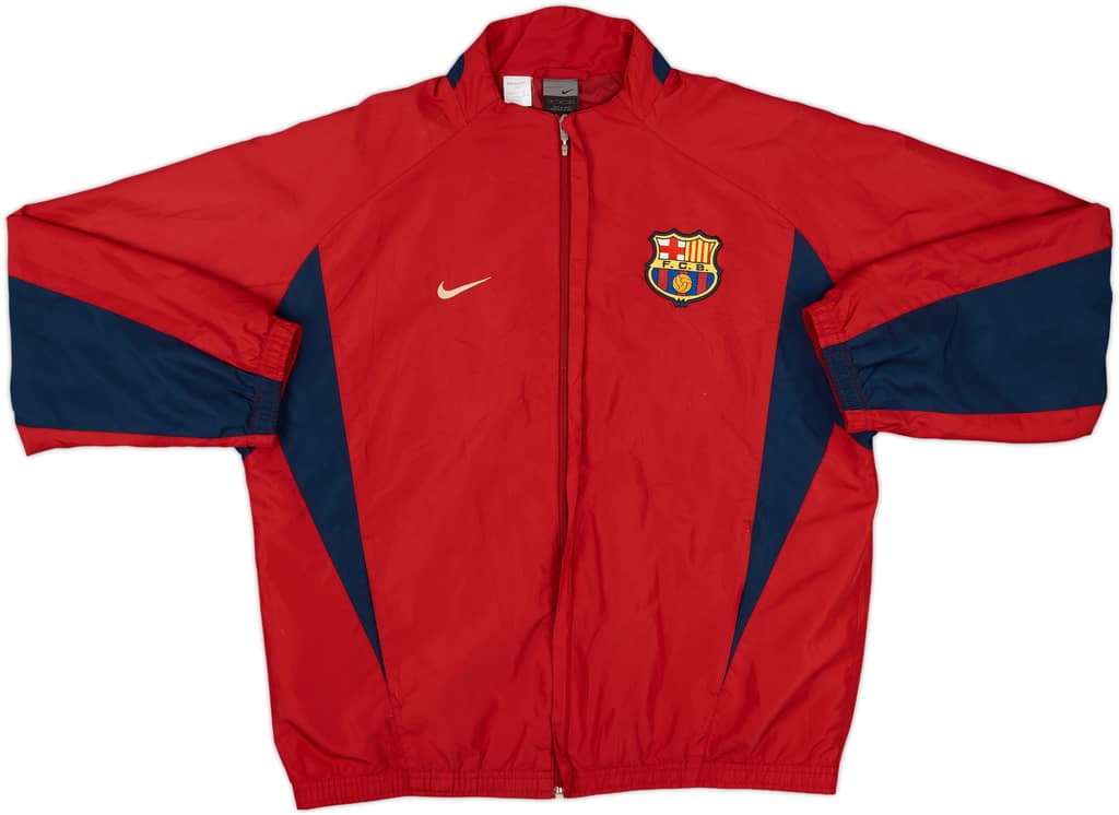 2002-03 Barcelona Nike Track Jacket - 8/10 - (M)
