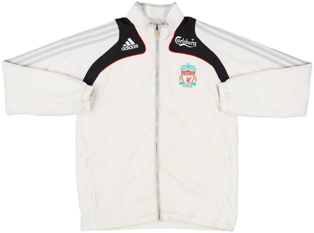 2008-09 Liverpool adidas Track Jacket - 5/10 - (S)