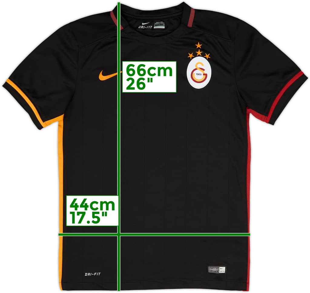 2015-16 Galatasaray Away Shirt - 8/10 - (S)