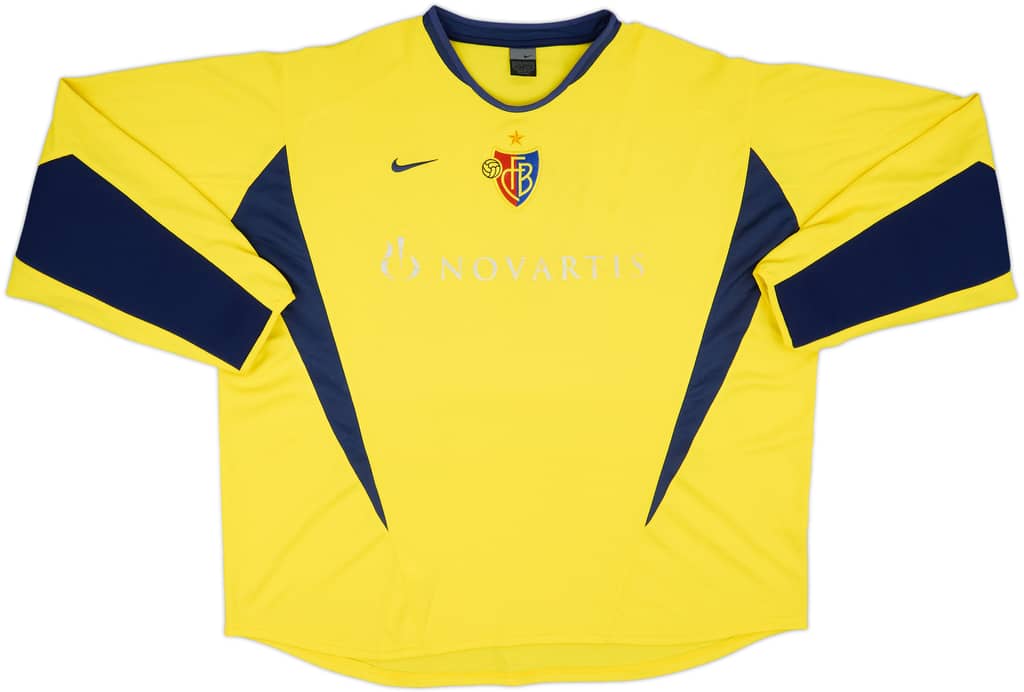 2002-04 FC Basel GK Shirt - 5/10 - (XXL)