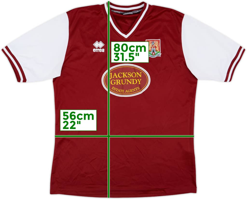2011-12 Northampton Home Shirt - 6/10 - (XXL)