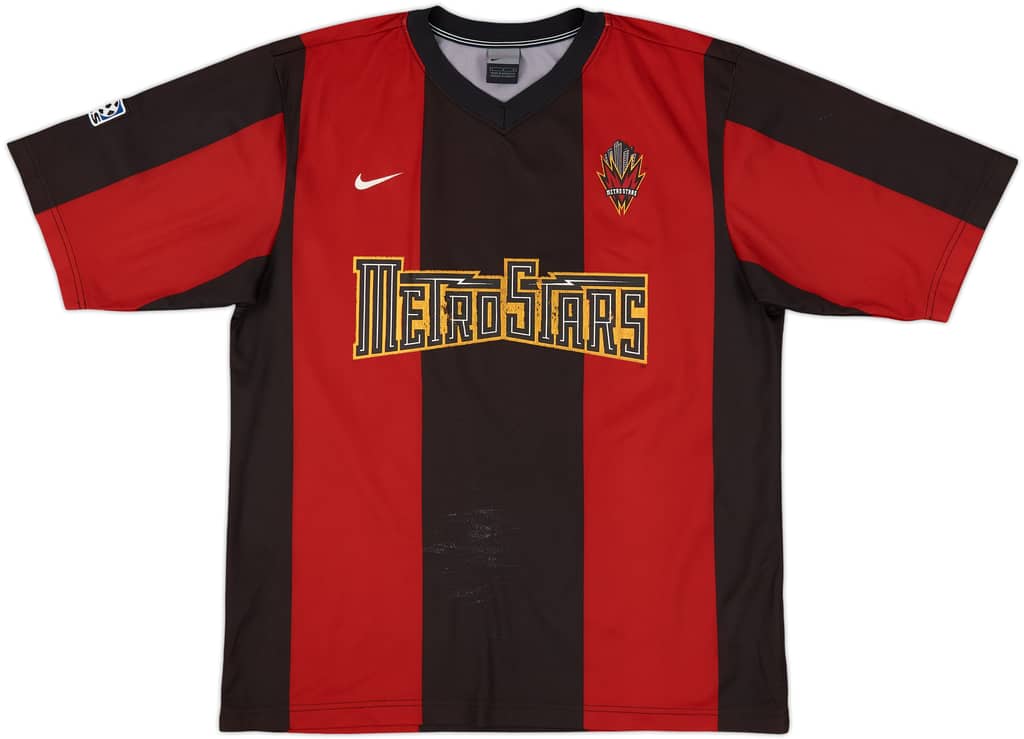 2000 NY/NJ Metrostars Basic Home Shirt - 5/10 - (L)