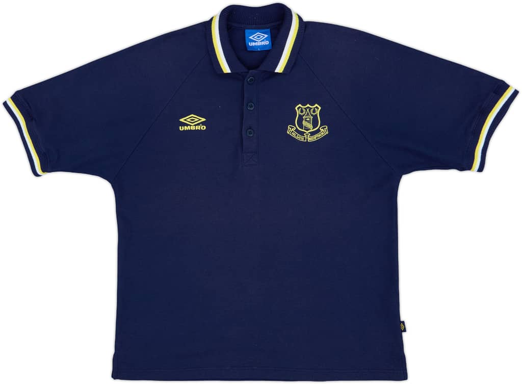 1998-99 Everton Umbro Polo Shirt - 8/10 - (L)