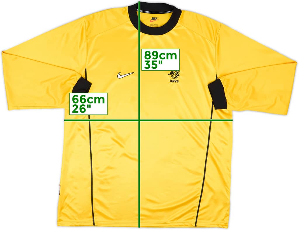 1998-99 Netherlands Player Issue GK Shirt - 10/10 - (XXL)