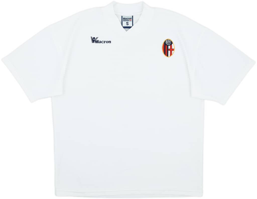 2001-02 Bologna Macron Training Shirt - 9/10 - (S)