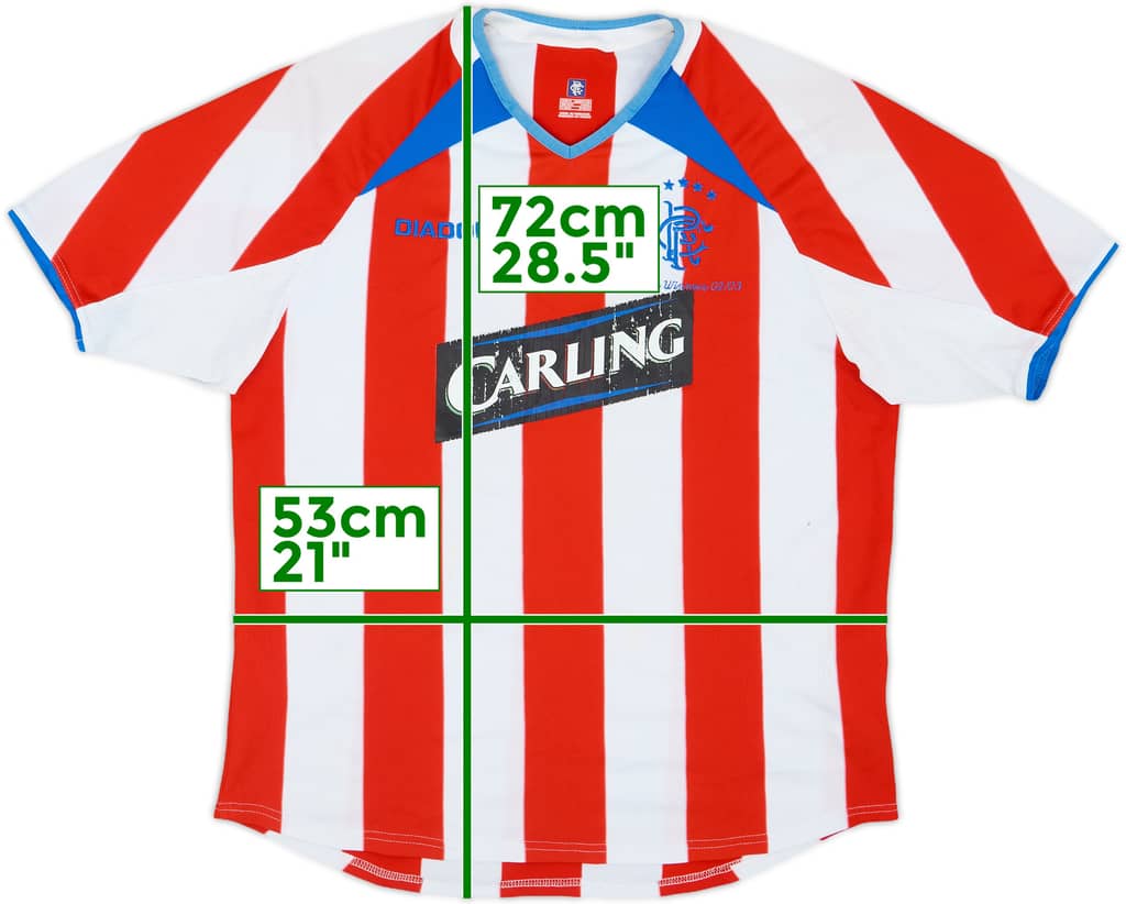 2003-04 Rangers Away Shirt - 4/10 - (M)