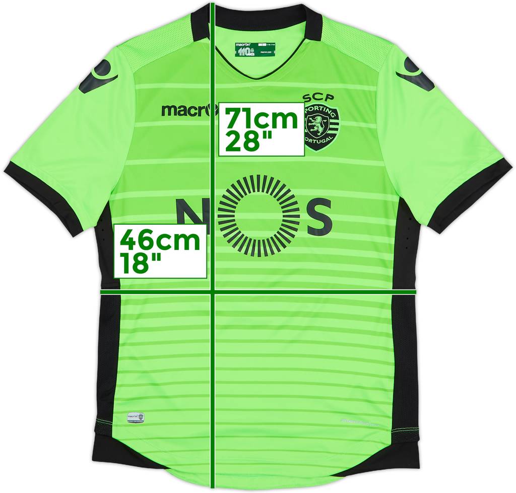 2016-17 Sporting CP Third Shirt - 10/10 - (S)