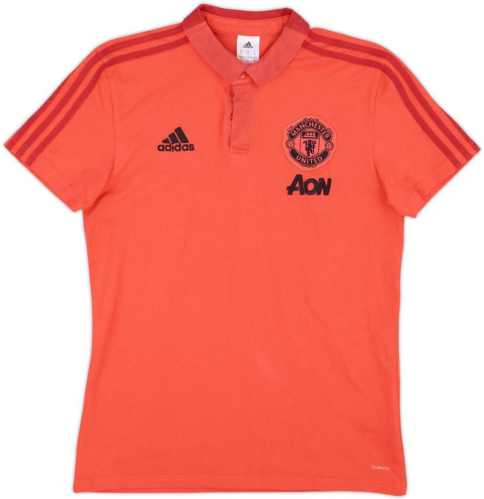 2018-19 Manchester United adidas Polo Shirt - 7/10 - (M)