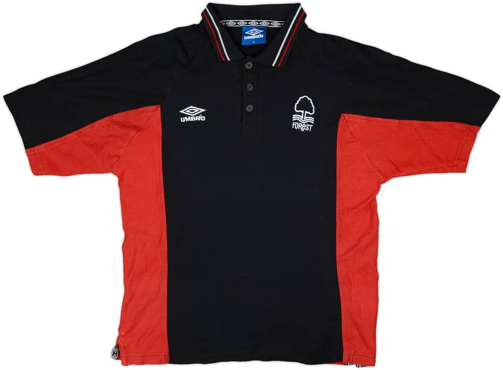 1998-00 Nottingham Forest Umbro Polo Shirt - 8/10 - (XL)