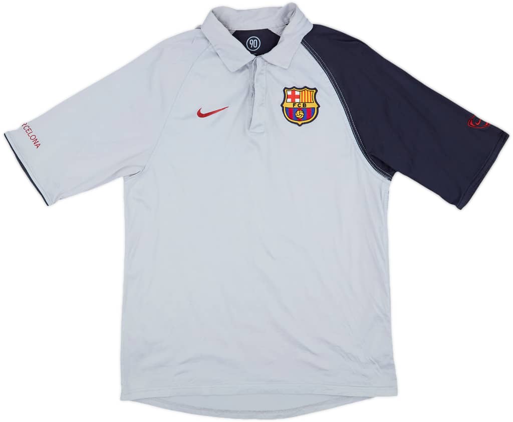 2004-05 Barcelona Nike Polo Shirt - 8/10 - (M)