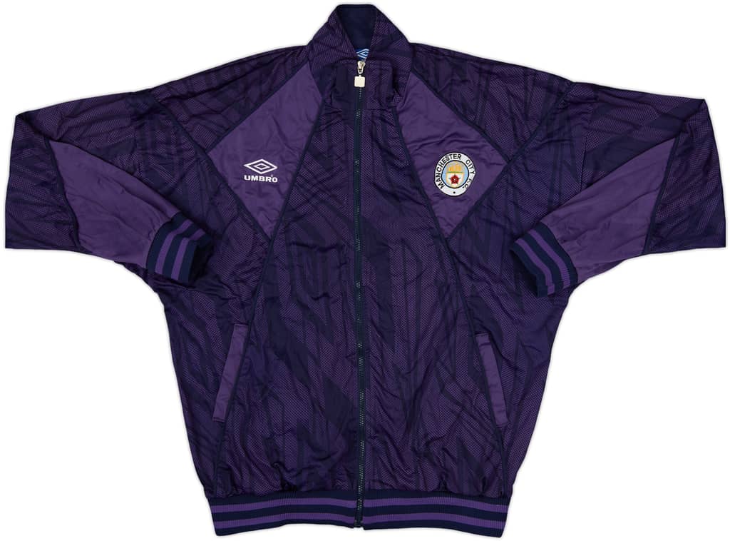 1993-94 Manchester City Umbro Track Jacket - 9/10 - (M)