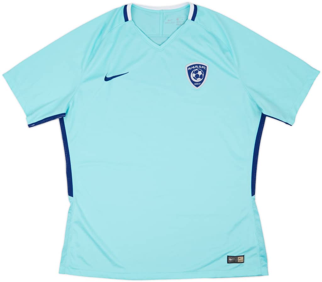 2017-18 Al Hilal Authentic Away Shirt - 9/10 - (XL.Boys)