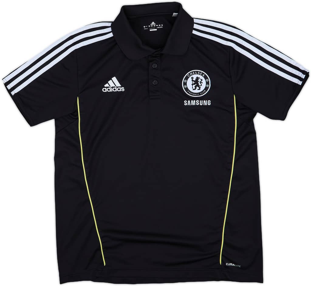 2011-12 Chelsea adidas Polo Shirt - 8/10 - (M/L)