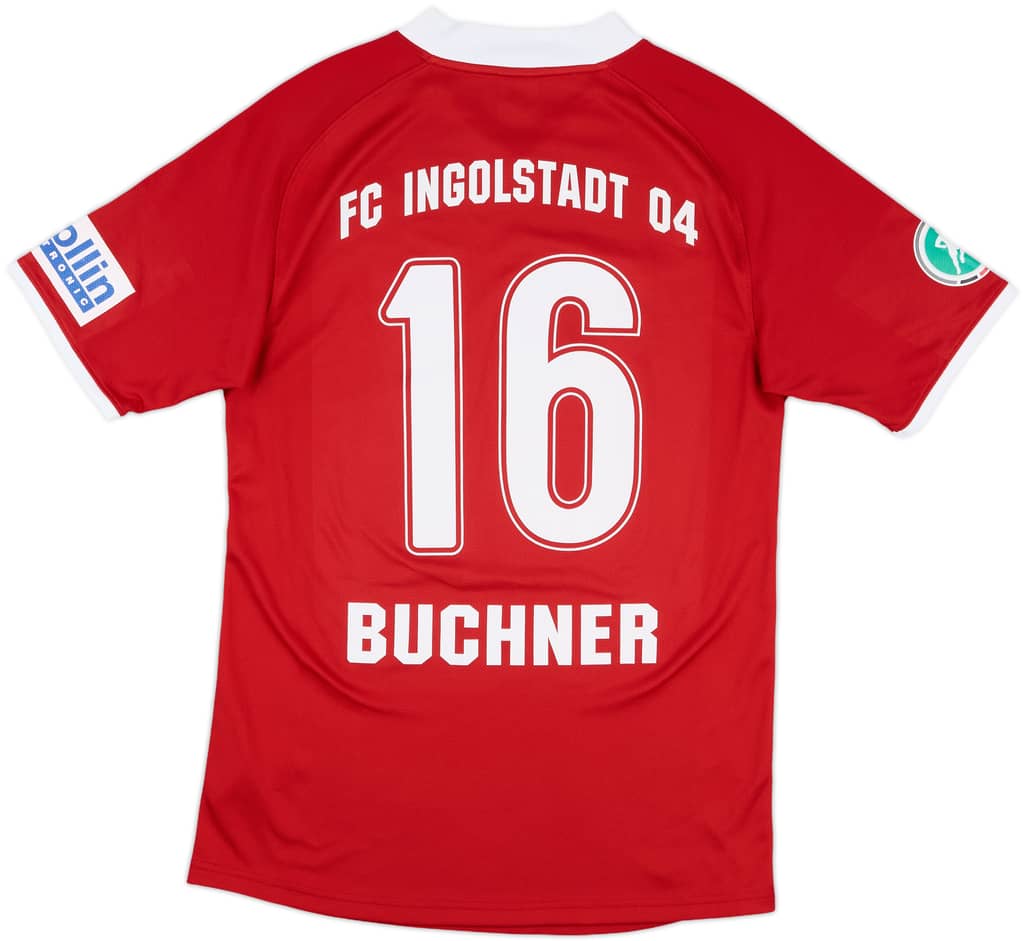 2009-10 FC Ingolstadt Match Issue Home Shirt Buchner #16